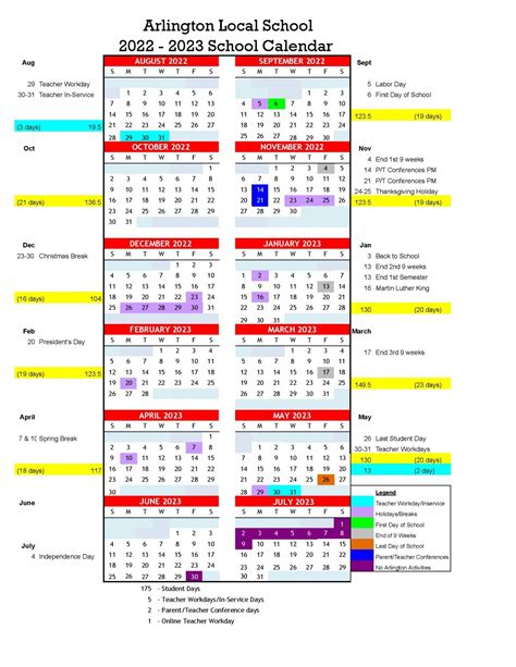 School Calendar .